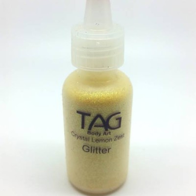 TAG Body Art Glitter Crystal Lemon Zest